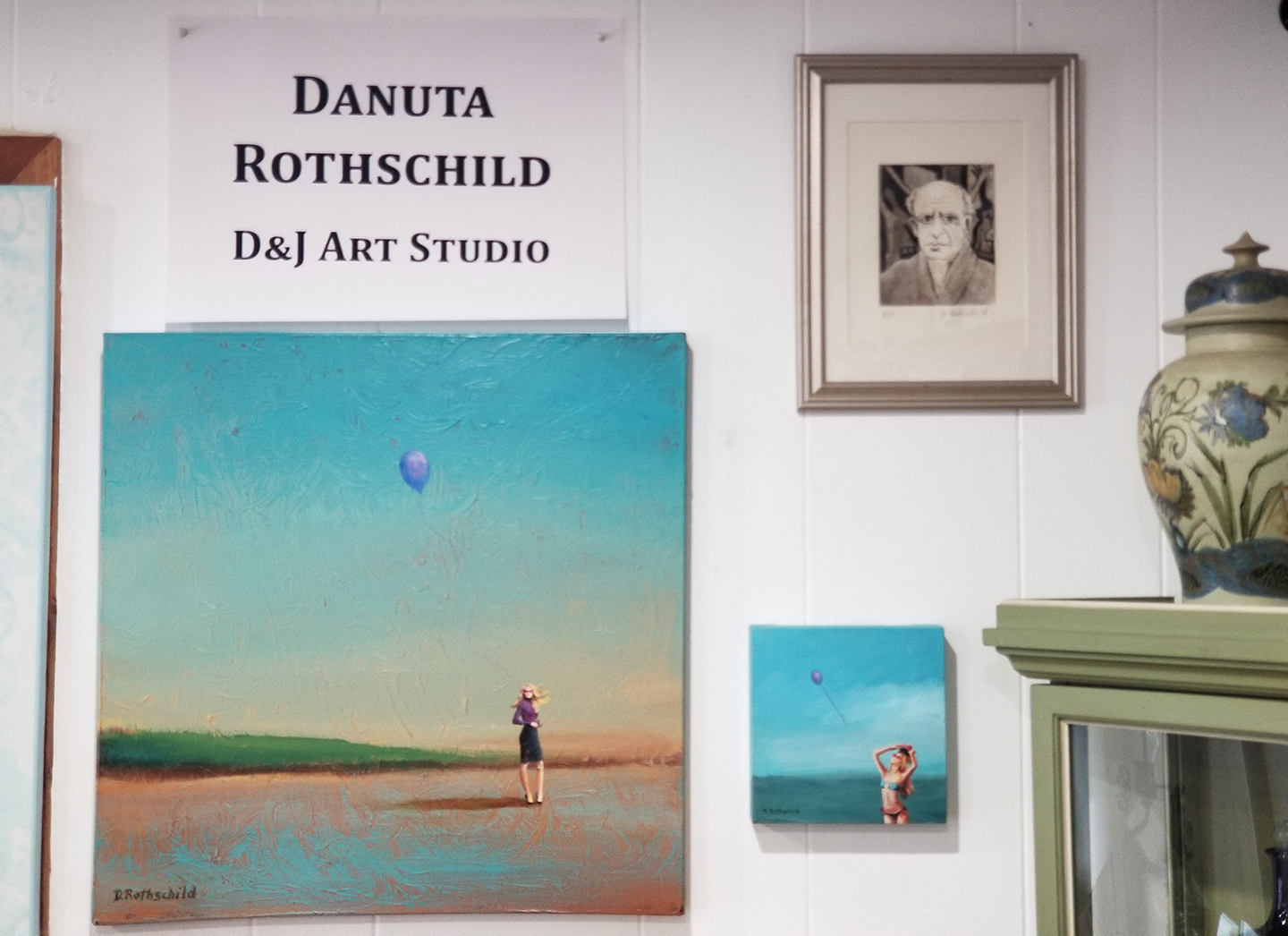 Danuta Rothschild. Art & Relics Sale to benefit the steeple restoration on the historic building