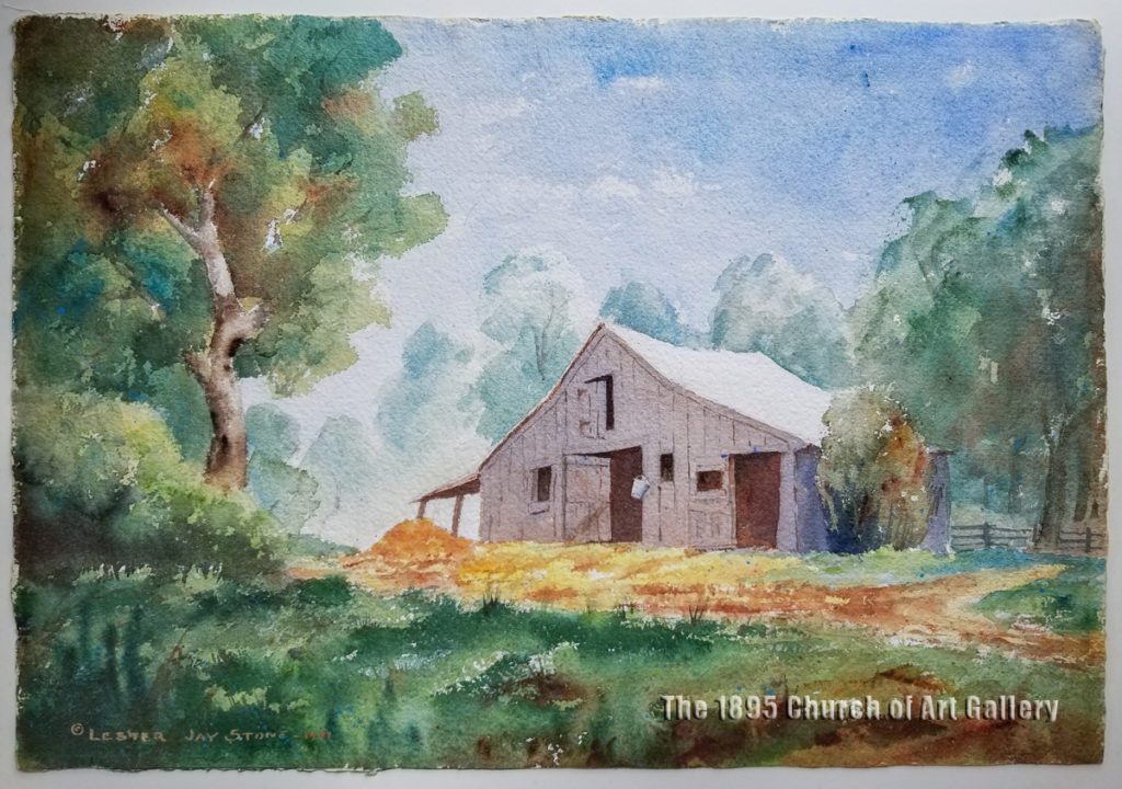 Original Watercolor Paintings by Captain Lester Jay Stone, U.S. Navy (Ret.) for sale at The 1895 Church of Art" Gallery at Martin County Lifestyle Magazine in Stuart, Florida.