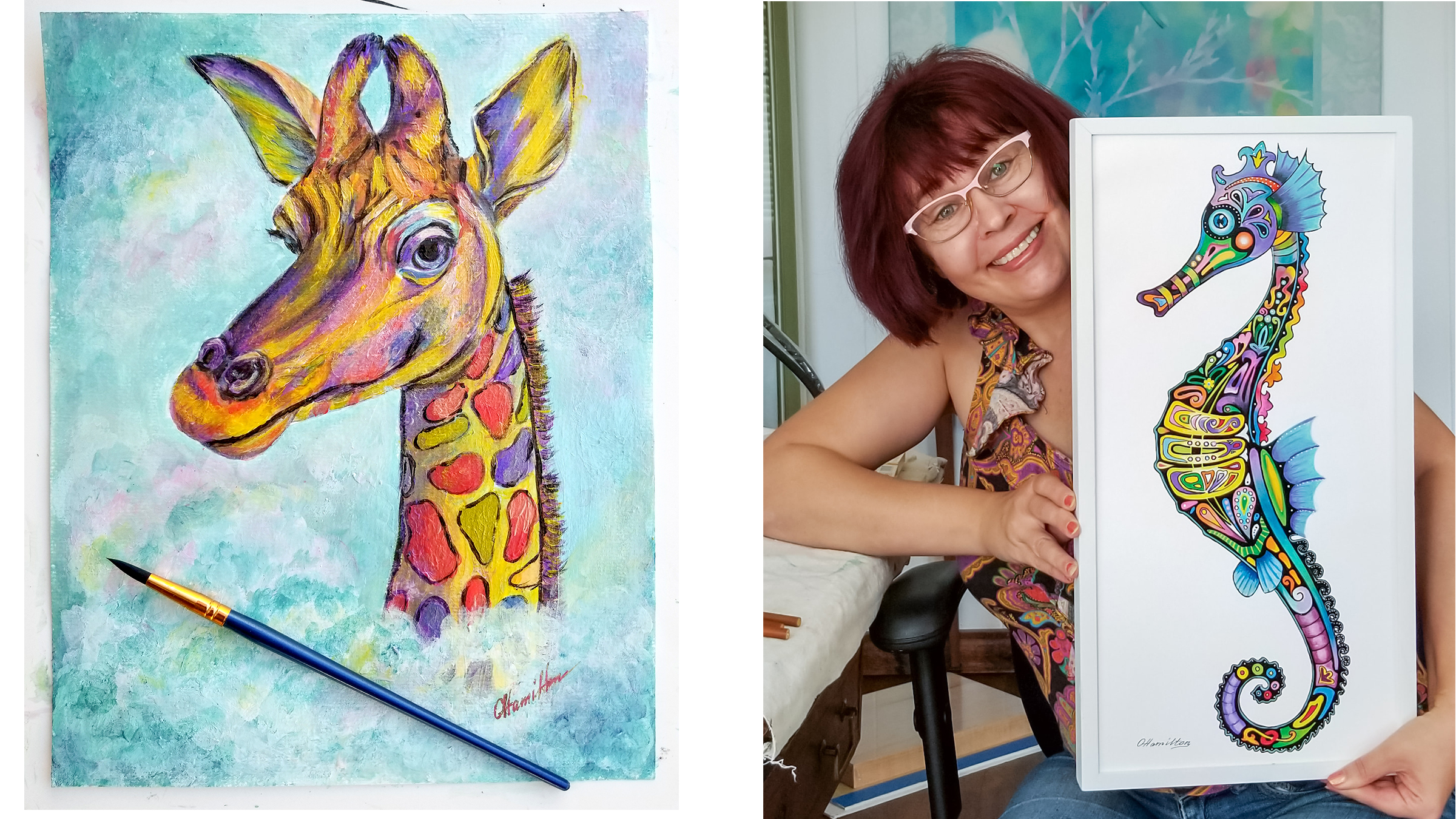 Olga Hamilton Fine Art for sale, Stuart, Martin County, Florida., MartinArts.