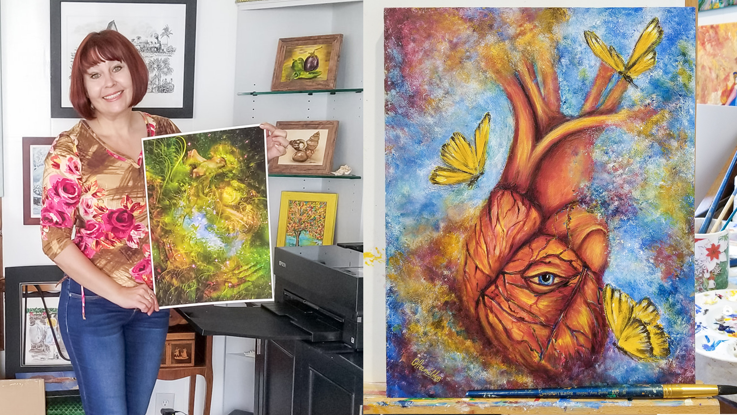 Olga Hamilton Fine Art for sale, Stuart, Martin County, Florida., MartinArts.