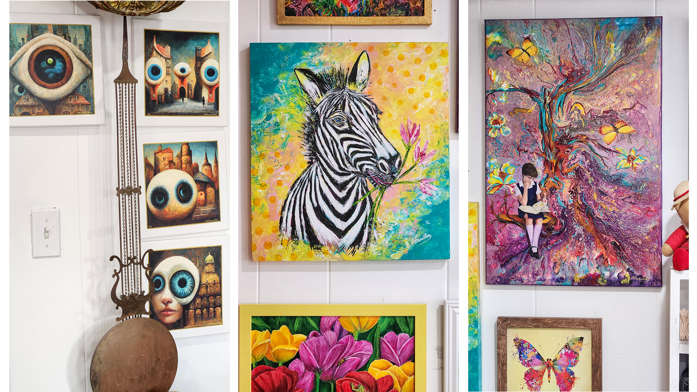 Olga Hamilton Fine Art for sale, Stuart, Martin County, Florida., MartinArts.