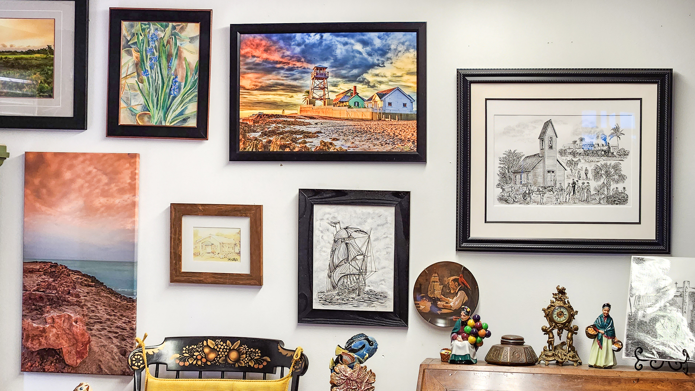 Olga Hamilton Fine Art for sale, Stuart, Martin County, Florida., MartinArts.