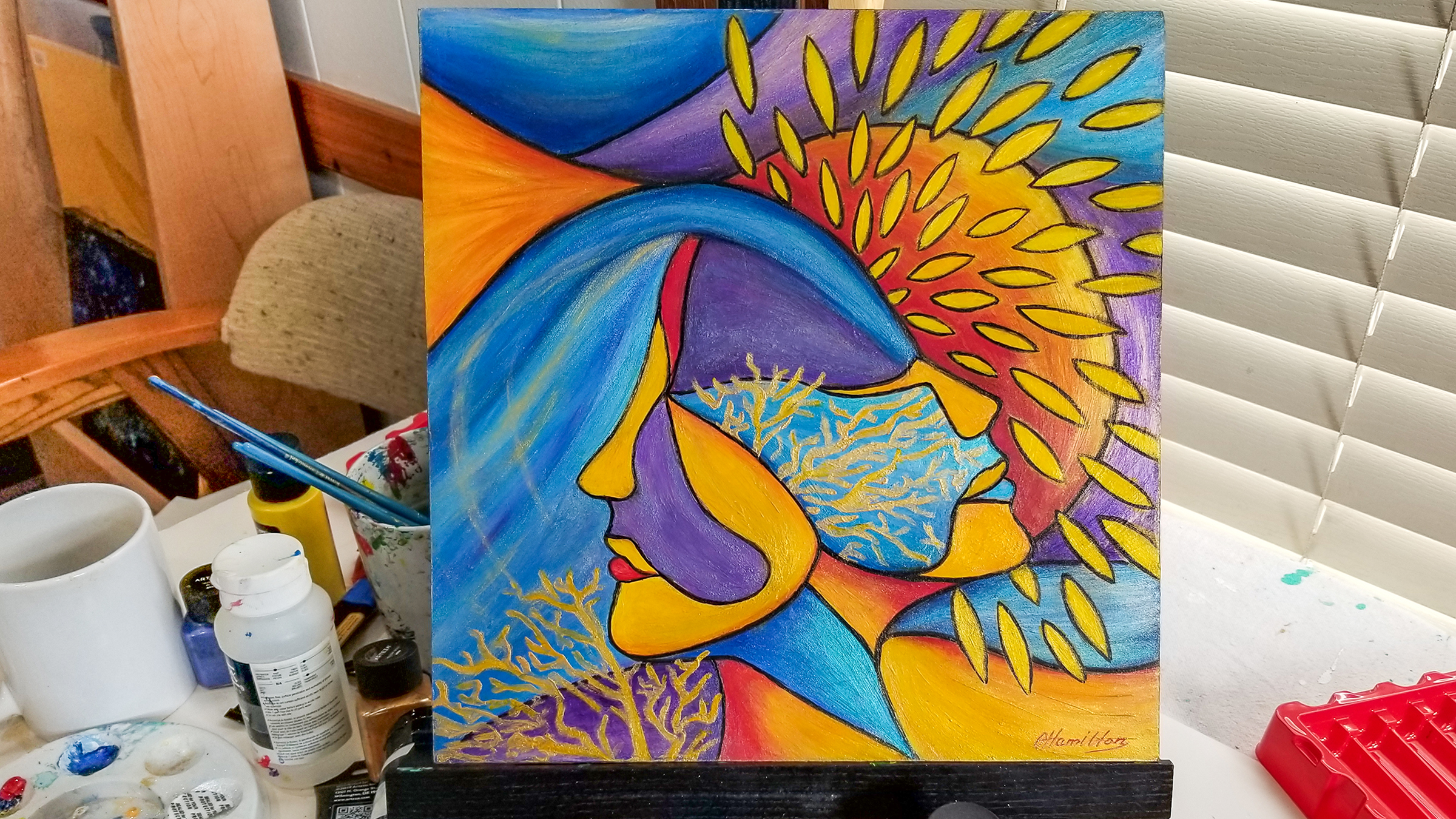 Olga Hamilton Fine Art for sale, Stuart, Martin County, Florida., MartinArts.