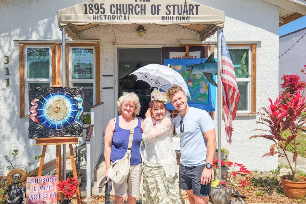 The 1895 Church of StuArt is a historical historical building of the first community church built in Stuart in 1895, and the oldest church building located in what is now Martin County, Florida. Supporting local history and art. Historic Preservation. Olga Hamilton Fine Art Studio. Art for sale in Stuart, Martin County, Florida. MartinArts. Discover Martin County. The Creek District.